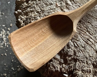 Wok spoon, 12” cooking spoon