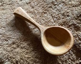 Coffee scoop, 2tbs scoop, 6” wooden scoop