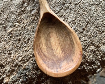 Cooking spoon, eating spoon, 9” camping spoon