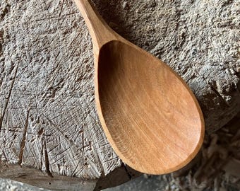 Cooking spoon, 11” wooden spoon