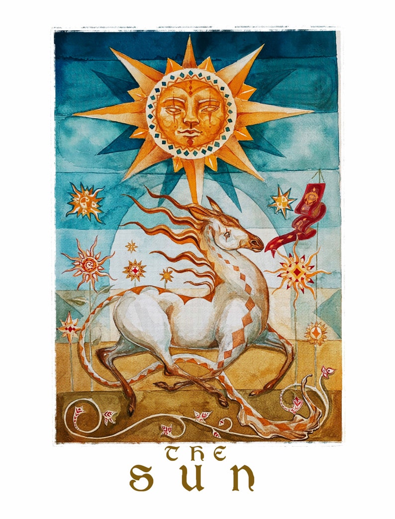 The Sun Tarot Card image 1