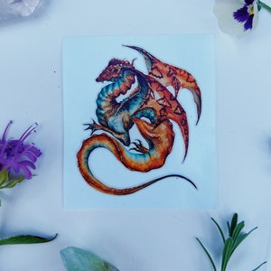Sand Dragon Sticker