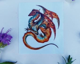 Sand Dragon Sticker