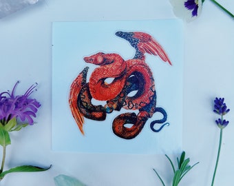 Sky Serpent Sticker