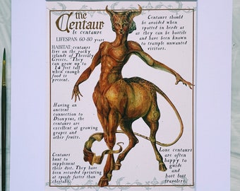 Centaur Field Note