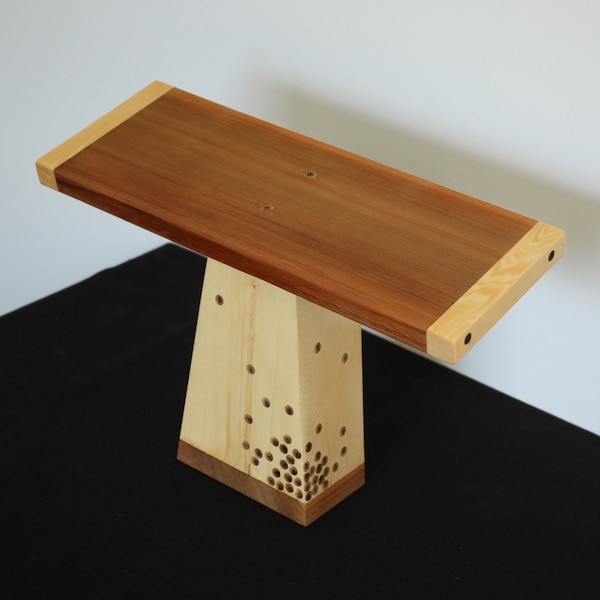 Red and Yellow Cedar Meditation, Kneeling Stool or Bench