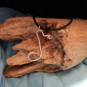 Sterling Silver Musical Note Necklace