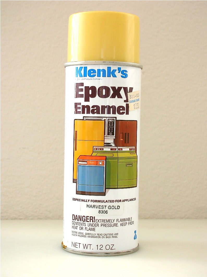 1970s Spray Paint Can HARVEST Gold Appliance Epoxy Klenk's Etsy