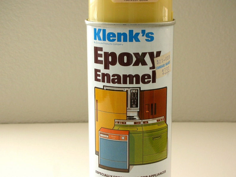 1970s Spray Paint Can HARVEST Gold Appliance Epoxy Klenk's Etsy