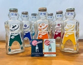 Galaxy Spaceman Syrup Bottle Enamel Pin - 2 Colors - Orange Orbit