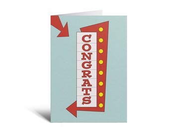 Retro-Style Felicitatiekaart