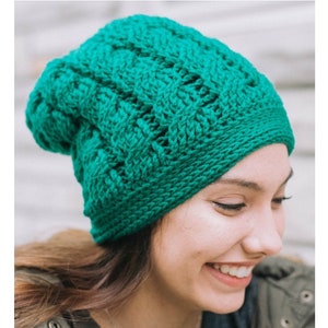 Crochet PATTERN | Cabled Hat Crochet Pattern | Calliope Beanie Pattern | Crochet Cabled Beanie Pattern | PDF Digital Download