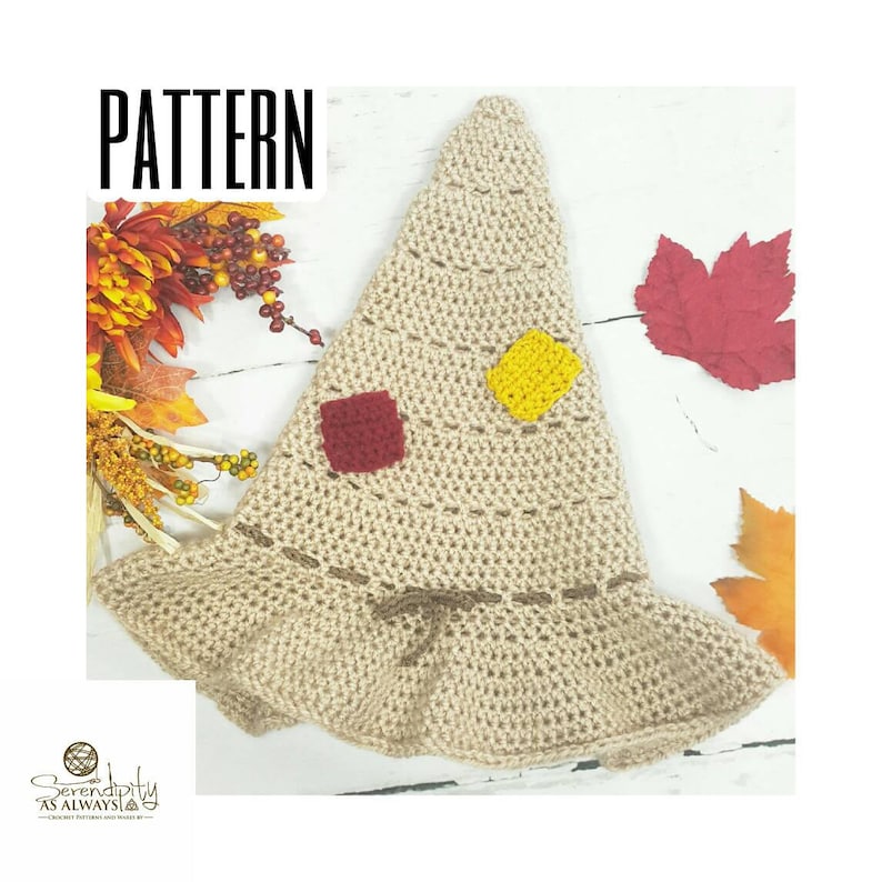 Crochet PATTERN Scarecrow Hat Crochet Pattern Crochet - Etsy