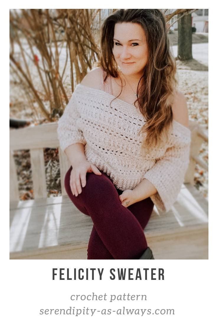 Fall Slouchy Sweater Crochet PATTERN, Women's Off The Shoulder Crop Sweater  Pattern, Felicity Sweater Pattern