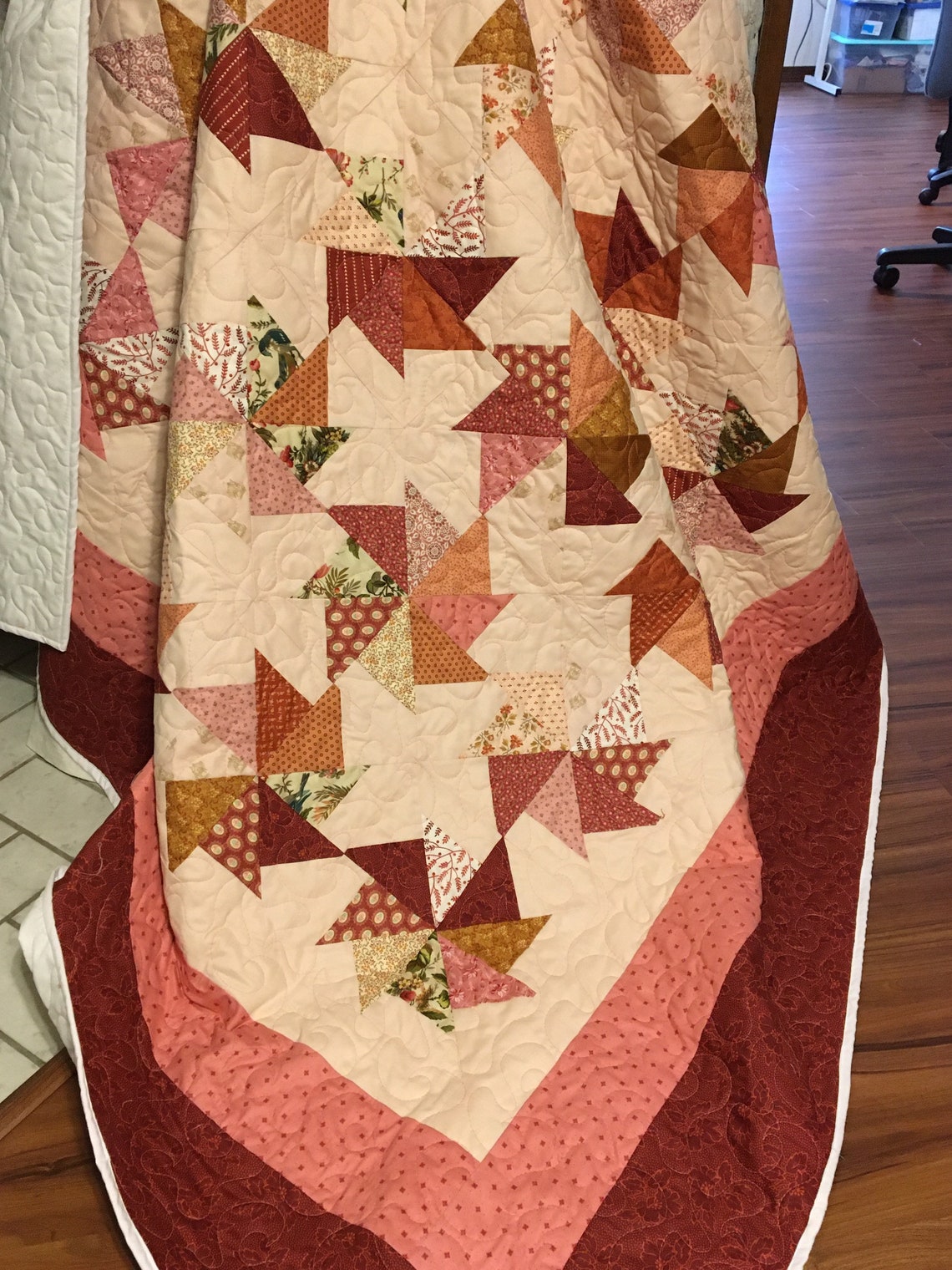 81 x 81 Kindred Pinwheel Quilt Etsy