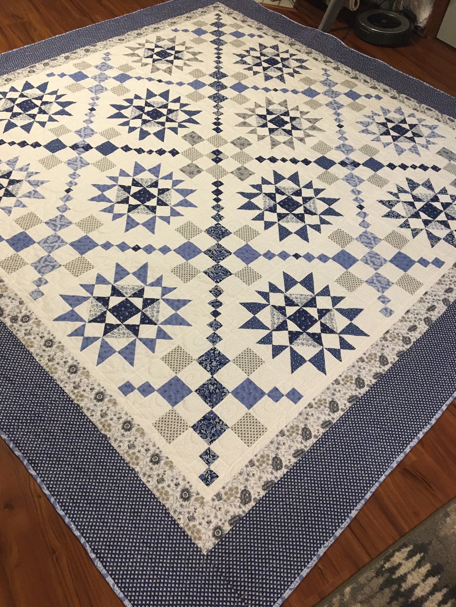 Blue Ridge Quilt Made in USA Etsy