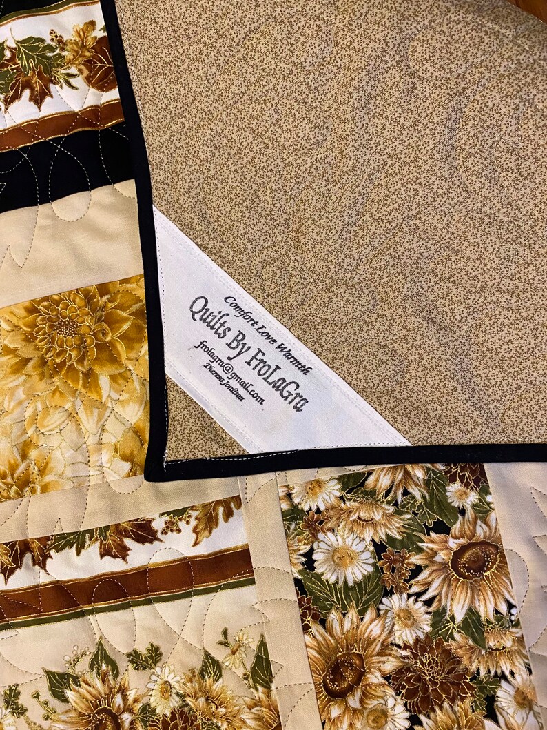 Beautiful Autumn Quilt. Made in USA Etsy