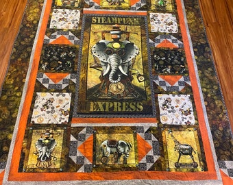 Twin Size Quilt SteamPunk!