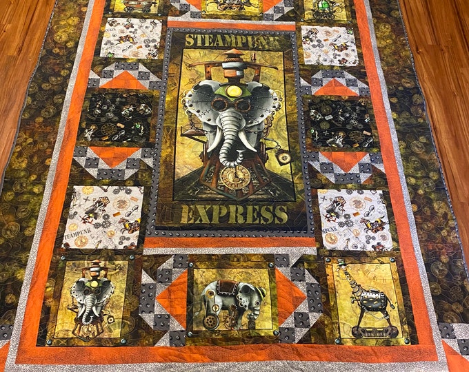 Twin Size Quilt SteamPunk!
