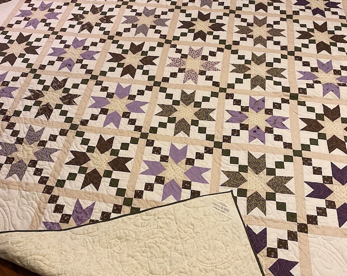 King size quilt 103” square