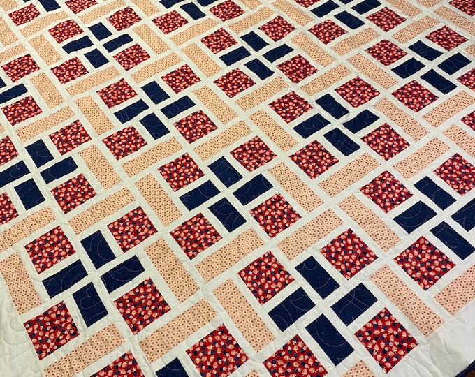 Berry Love 96” square bonus Euro shams