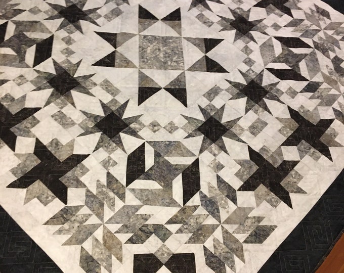 Stonehenge Star Quilt 86” square