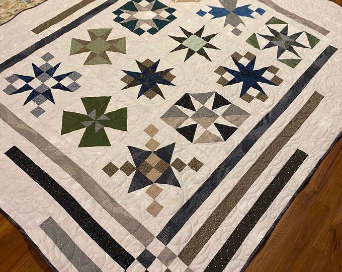 Double size Woven Corners Quilt