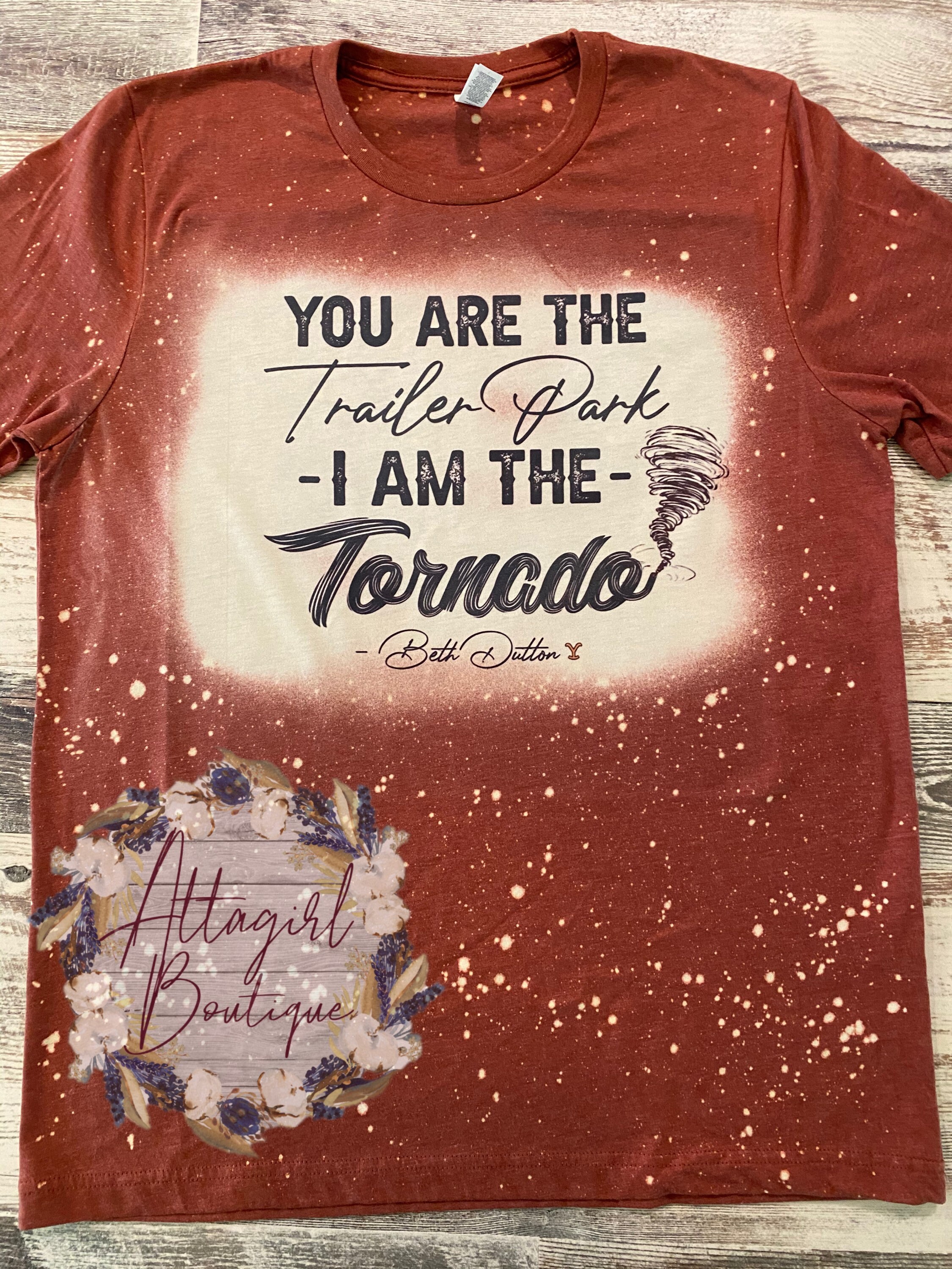 yellowstone bleached tee