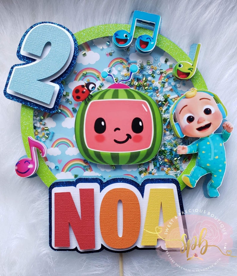 Party Birthday Cake Topper Etsy