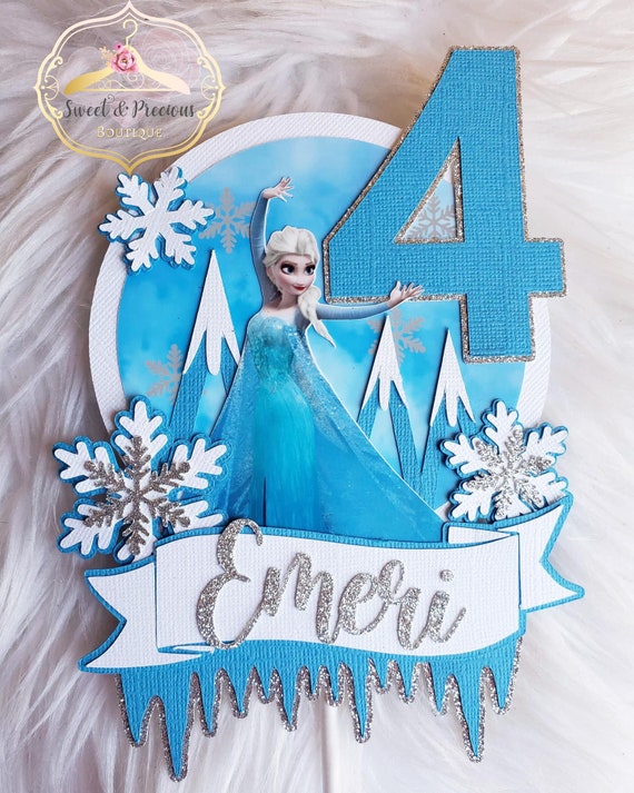 Elsa Cake Topper Frozen Cake Topper Frozen 2 Cake Topper | Etsy