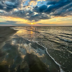Coastal Sunrise Color Print