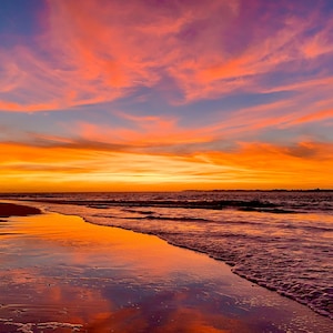 Vilano Beach &quot;Sunrise Gratitude&quot;  Color Print