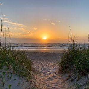 St. Augustine, FL Vilano Sunrise “Faithful Heart” Fine Art Print