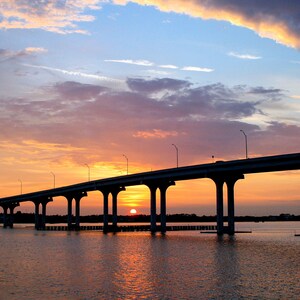 Vilano Bridge Color Print