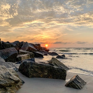 Sunrise at the Jetty Color Print