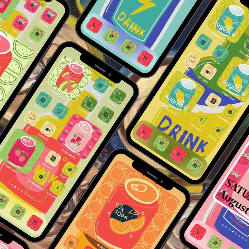 Soda Pop Wallpaper - Etsy