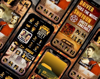 Supernatural TV Phone App Icon Pack