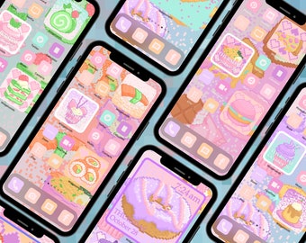 Pixel Snax Kawaii Icon Pack iOS