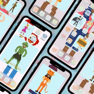 Pixel Costumes Kawaii Icon Pack iOS