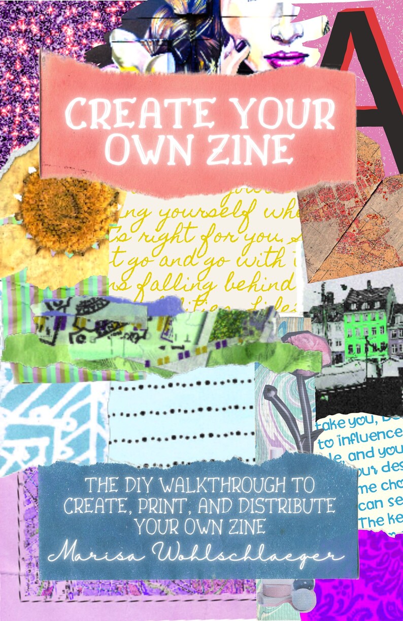 Create Your Own Zine the DIY Walkthrough to Create Print Etsy