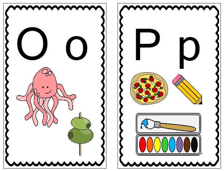 alphabet wall cards preschool kindergarten abcs etsy