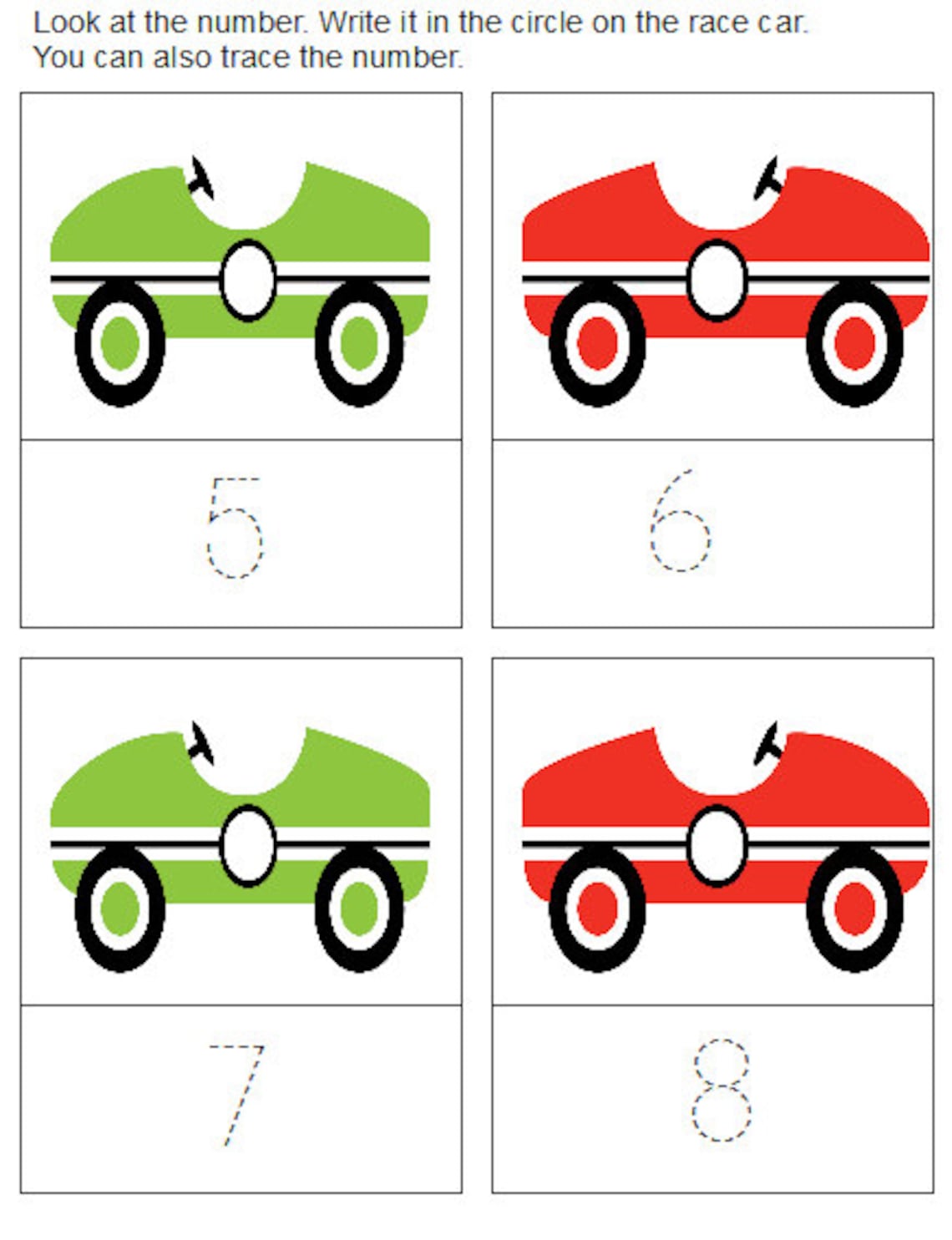 preschool printable math worksheets for preschoolers etsy