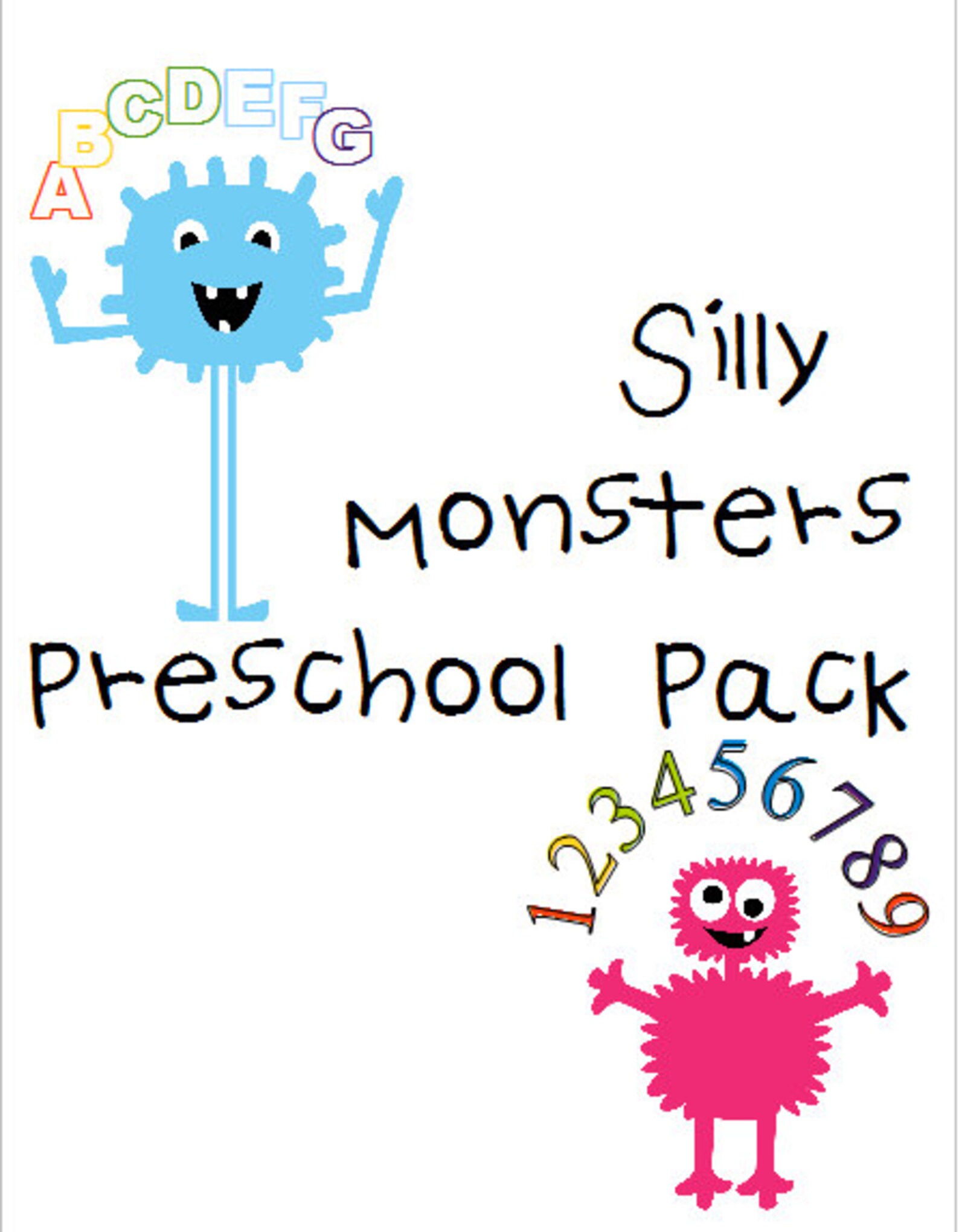 preschool printable worksheets and activities alphabet etsy