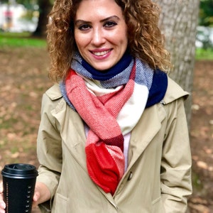Christmas Scarf for Woman Winter Scarf, Scarves for women Winter Blanket Scarf Soft Scarves, Oversized Blanket Scarf Stylish Scarf