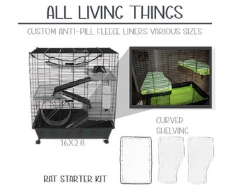 All Living things Rat Cage Anti-pill Fleece liners