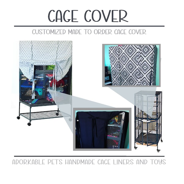 Cage Cover | Customize as you wish | Customize sizes to your specifics.