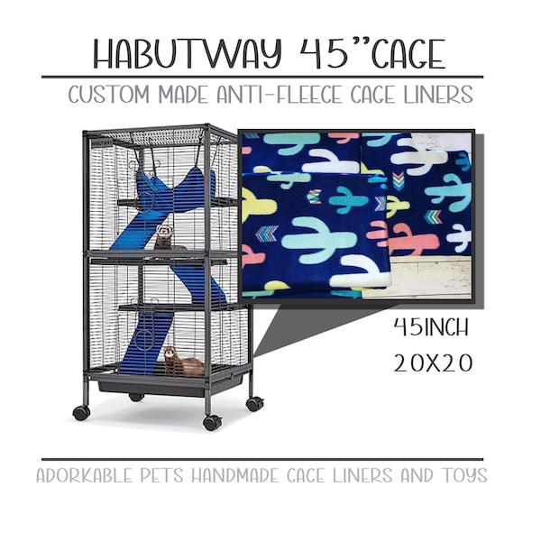 HABUTWAY 45inch Cage liners, WARE Cage Liners, YAHEETE