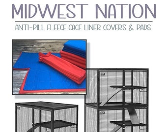 Midwest Ferret Critter Nation Drop in thick fleece liners for cage