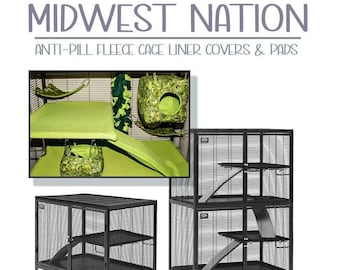 Ferret Critter Nation Cage Liners fleece pillowcase 24x36