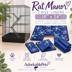 18x24" Rat Manor Cage Liners Small Animal Accessories